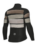 ALÉ Cycling windproof jacket - TRACK PR-R - black/grey