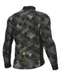 ALÉ Cycling thermal jacket - PLANET SOLID - black