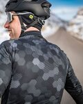 ALÉ Cycling thermal jacket - PLANET SOLID - black