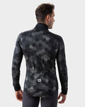 ALÉ Cycling thermal jacket - PLANET SOLID - black