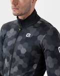 ALÉ Cycling thermal jacket - PLANET SOLID - black