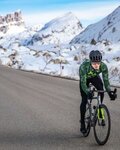 ALÉ Cycling thermal jacket - PLANET SOLID - green