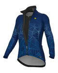 ALÉ Cycling thermal jacket - WEB PR-S - blue