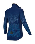 ALÉ Cycling thermal jacket - WEB PR-S - blue