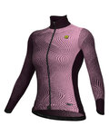 ALÉ Cycling winter long sleeve jersey - CIRCUS PR-S - purple