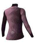 ALÉ Cycling winter long sleeve jersey - CIRCUS PR-S - purple