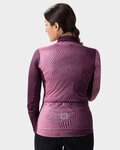 ALÉ Cycling winter long sleeve jersey - CIRCUS PR-S - purple