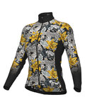 ALÉ Cycling winter long sleeve jersey - HIBISCUS PR-R - multicolour
