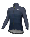 ALÉ Cycling thermal jacket - LEVEL PRAGMA - blue