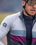 ALÉ Cycling winter long sleeve jersey - CHAOS OFF ROAD - GRAVEL - grey/black