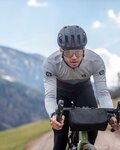 ALÉ Cycling winter long sleeve jersey - CHAOS OFF ROAD - GRAVEL - grey/black