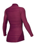 ALÉ Cycling long sleeve t-shirt - SHADE INTIMO - bordeaux