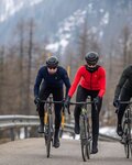 ALÉ Cycling winter long sleeve jersey - K-IDRO KLIMATIK - blue
