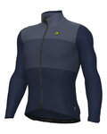 ALÉ Cycling thermal jacket - SFIDA PR-S - blue