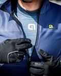 ALÉ Cycling thermal jacket - SFIDA PR-S - blue