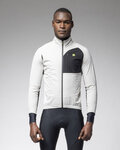 ALÉ Cycling thermal jacket - R-EV1 RIPARO - white