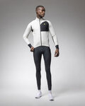 ALÉ Cycling thermal jacket - R-EV1 RIPARO - white