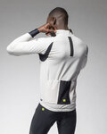 ALÉ Cycling thermal jacket - R-EV1 RIPARO - white