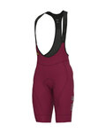 ALÉ Cycling bib shorts - MAGIC COLOUR PR-E - red
