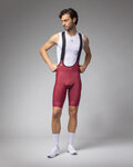 ALÉ Cycling bib shorts - MAGIC COLOUR PR-E - red