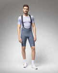 ALÉ Cycling bib shorts - MAGIC COLOUR PR-E - grey