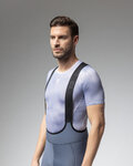ALÉ Cycling bib shorts - MAGIC COLOUR PR-E - grey