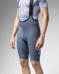 ALÉ Cycling bib shorts - MAGIC COLOUR PR-E - grey
