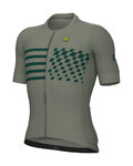 ALÉ Cycling short sleeve jersey - PR-E PLAY - green