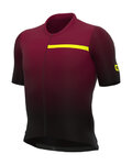 ALÉ Cycling short sleeve jersey - SPRINTER R-EV1 - bordeaux
