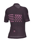 ALÉ Cycling short sleeve jersey - PR-E PLAY - purple
