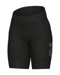 ALÉ Cycling shorts without bib - PR-E MAGIC - black