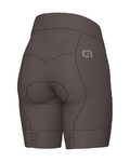 ALÉ Cycling shorts without bib - MAGIC COLOUR PR-E - brown