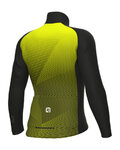 ALÉ Cycling winter long sleeve jersey - MODULAR PRAGMA - yellow/black
