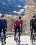 ALÉ Cycling winter long sleeve jersey - TOP PR-E - bordeaux