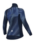 ALÉ Cycling thermal jacket - EFFETTO PRAGMA - blue