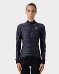 ALÉ Cycling winter long sleeve jersey - BYTE PR-E LADY - black