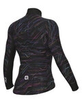 ALÉ Cycling winter long sleeve jersey - BYTE PR-E LADY - black