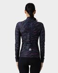ALÉ Cycling winter long sleeve jersey - BYTE PR-E LADY - black