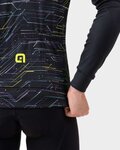 ALÉ Cycling winter long sleeve jersey - QUICK R-EV1 - black
