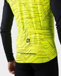 ALÉ Cycling winter long sleeve jersey - BYTE PRAGMA - yellow/black