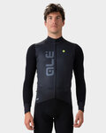 ALÉ Cycling winter long sleeve jersey - QUICK R-EV1 - black