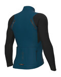 ALÉ Cycling winter long sleeve jersey - QUICK R-EV1 - black/blue