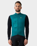 ALÉ Cycling winter long sleeve jersey - QUICK R-EV1 - black/blue