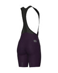 ALÉ Cycling bib shorts - MAGIC COLOUR PR-E - purple