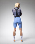 ALÉ Cycling bib shorts - PR-E MAGIC COLOUR - light blue
