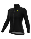 ALÉ Cycling thermal jacket - FONDO PLUS PRAGMA - black