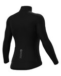ALÉ Cycling thermal jacket - FONDO PLUS PRAGMA - black