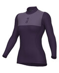 ALÉ Cycling long sleeve t-shirt - IMPATTO INTIMO - purple