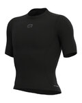 ALÉ Cycling short sleeve t-shirt - GRID INTIMO - black