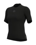 ALÉ Cycling short sleeve t-shirt - GRID INTIMO - black